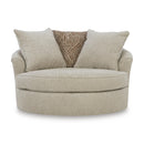  Benchcraft Steelwater Retreat Swivel Fabric Accent Chair 6670421 IMAGE 2