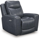  Signature Design by Ashley Next Move Power Leather Match Recliner PCU1210013 IMAGE 1