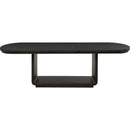  Coaster Furniture Leandro 115391 78-inch Extension Dining Room Table - Burnished Black IMAGE 5