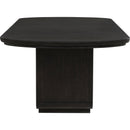  Coaster Furniture Leandro 115391 78-inch Extension Dining Room Table - Burnished Black IMAGE 8