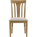  Coaster Furniture Hartville 109462 Set of 2 Dining Side Chair - Natural Light Brown IMAGE 4