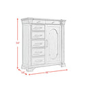  Elements International Kings Court B.10315.DCH 1 Door And 7-Drawer Chest IMAGE 10