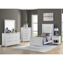  Elements International Denmark B-14260-7-NS1 1-Drawer Nightstand IMAGE 3