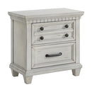  Elements International McCoy B-10530-7-NS 2-Drawer Nightstand IMAGE 1