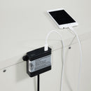  Elements International Bridgestone B-10980-7-NS 2-Drawer Nightstand IMAGE 7