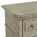  Elements International Whit-Ash B-11360-3-NS 2-Drawer Nightstand IMAGE 5
