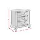  Elements International Brunswick B-13070-5-NS 2-Drawer Nightstand IMAGE 11