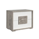  Elements International San Matteo B-16010-7-NS2 2-Drawer Nightstand IMAGE 1