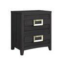  Elements International Tobias B-15990-8-NS 2-Drawer Nightstand IMAGE 1
