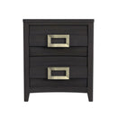  Elements International Tobias B-15990-8-NS 2-Drawer Nightstand IMAGE 2