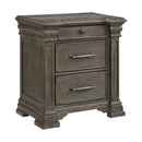  Elements International Kings Court B.10315.NS 3-Drawer Nightstand IMAGE 1
