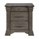  Elements International Kings Court B.10315.NS 3-Drawer Nightstand IMAGE 2
