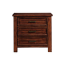  Elements International Sullivan SV600NS 3-Drawer Nightstand IMAGE 2