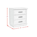  Elements International Avalanche B-11600-7-NS 3-Drawer Nightstand IMAGE 9