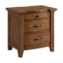  Elements International Gage B-15580-5-NS 3-Drawer Nightstand IMAGE 1