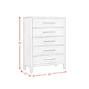  Elements International Versailles Contemporary B-3690-3-CH 5-Drawer Chest IMAGE 10