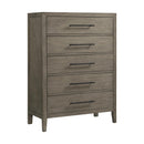 Elements International Versailles Contemporary B-3690-3-CH 5-Drawer Chest IMAGE 1