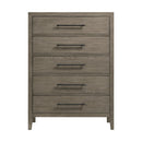  Elements International Versailles Contemporary B-3690-3-CH 5-Drawer Chest IMAGE 2