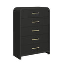  Elements International Ridgemont B-14440-8W-CH 5-Drawer Chest IMAGE 1