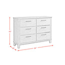  Elements International Jolene JL300DR 6-Drawer Dresser IMAGE 11