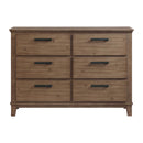  Elements International Jolene JL300DR 6-Drawer Dresser IMAGE 2