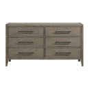  Elements International Versailles Contemporary B-3690-3-DR1 6-Drawer Dresser IMAGE 2