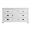  Elements International Kona B-9340-7-DR 6-Drawer Dresser IMAGE 2