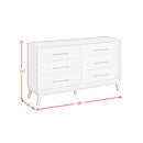 Elements International Westland B-13000-6-DR 6-Drawer Dresser IMAGE 8