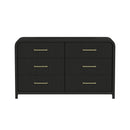  Elements International Ridgemont B-14440-8W-DR 6-Drawer Dresser IMAGE 2