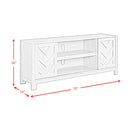  Elements International Eleanor LA-6460-3-TV2 70" Tv Stand IMAGE 9