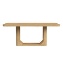  Elements International Rosalie D-16860-6-DT 72" Rectangular Dining Table IMAGE 2