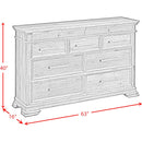  Elements International Park Ridge B-13130-8-DR 9-Drawer Dresser IMAGE 9