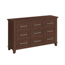  Elements International Canterbury B-13030-5-DR 9-Drawer Dresser IMAGE 1