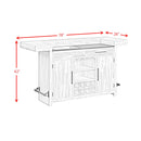  Elements International Rogen Rustic DA-12850-7-BT Bar Table IMAGE 14