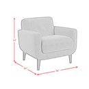  Elements International Hadley II U-9200-10464-100 Chair IMAGE 7