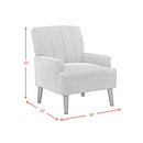  Elements International Kiwi U-4410-4550-100C Chair IMAGE 8