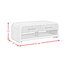  Elements International Ridgemont T-14440-8W-CT Coffee Table IMAGE 9