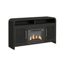  Elements International Ridgemont LA-14440-8W-FP Complete 60" Fireplace Cabinet IMAGE 1