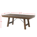  Elements International Jax DJX100DTB Dining Table IMAGE 7