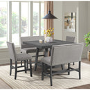  Elements International Seneca D-7670-3-CBN2 Counter Bench IMAGE 6