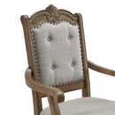  Elements International Madison Park D-10460-5-AC Dining Arm Chair IMAGE 4