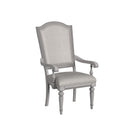  Elements International Glenmore D-14210-3-AC Dining Arm Chair IMAGE 1
