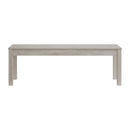  Elements International Eleanor D-6460-3-BN Dining Bench IMAGE 2