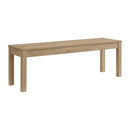  Elements International Eleanor D-6460-5-BN Dining Bench IMAGE 1