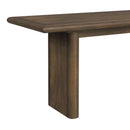  Elements International Brisbane D-16760-5-BN Dining Bench IMAGE 4