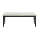  Elements International Versailles Contemporary D-3690-8-BN Dining Bench IMAGE 2