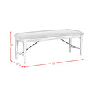  Elements International Rogen Rustic D-12850-7-BN Dining Bench IMAGE 6