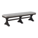  Elements International Montrose D-16670-8-BN Dining Bench IMAGE 1