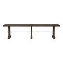 Elements International Yellowstone D-12830-3-BN Dining Bench IMAGE 2