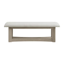  Elements International Elma D-9990-7-BN Dining Bench IMAGE 2